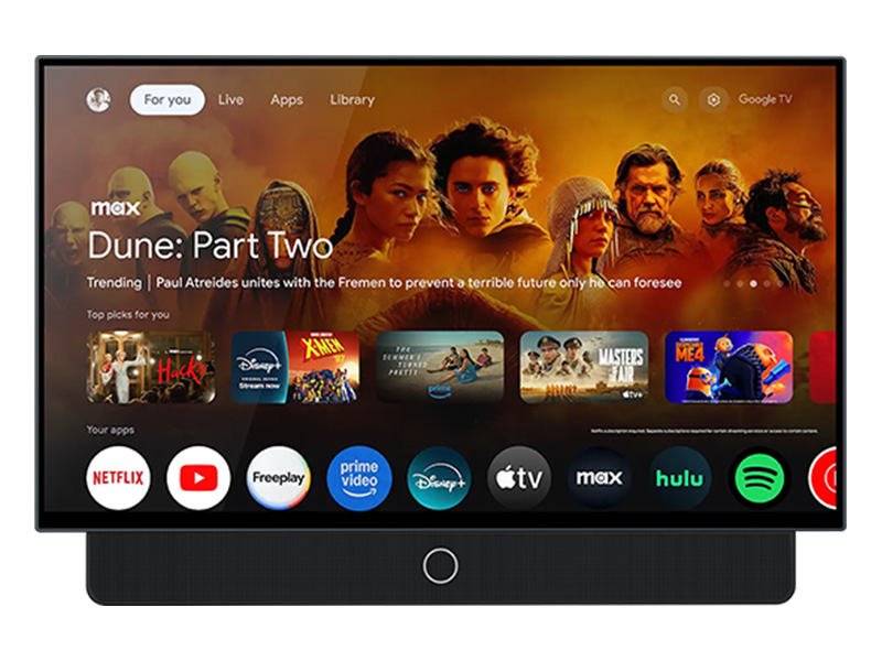 Yuh Zee Me 30" Portable Google TV